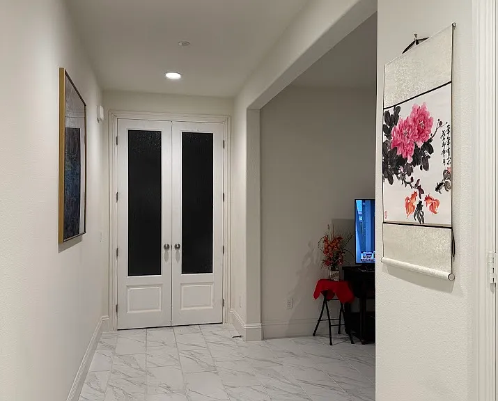 A French Door separate your living space from the rest of the house.