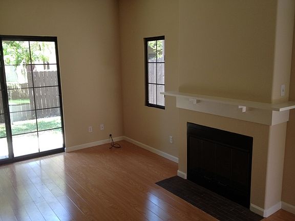 Fireplace in living room