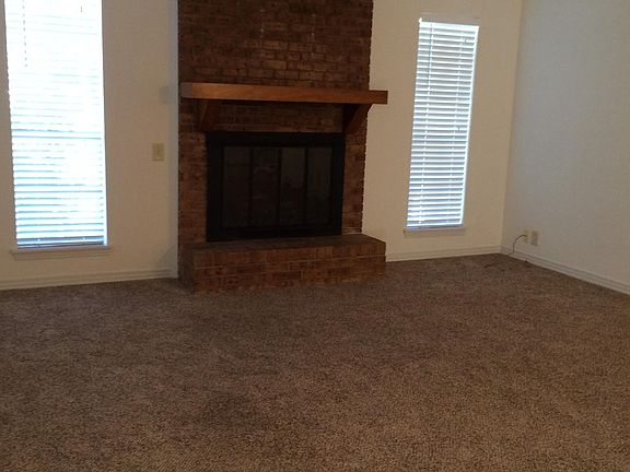 Large living room with open dining room attached