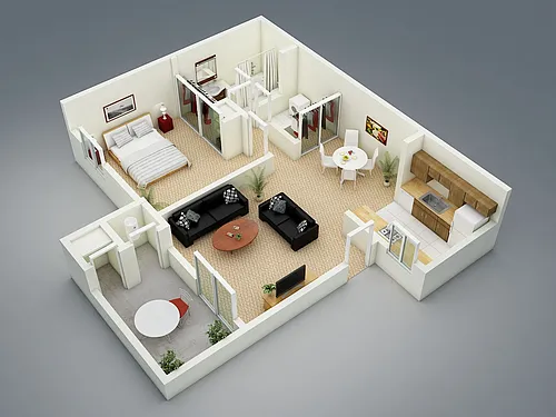 Floor plan Spring