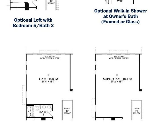 Second Floor Options