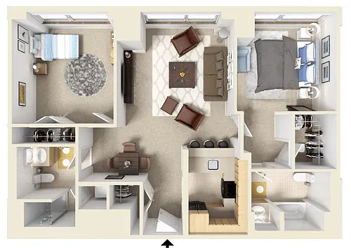 Floor plan The Merrimack