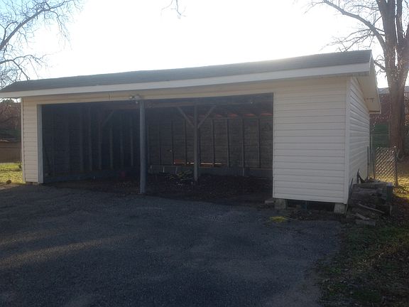 Detached carport with storag