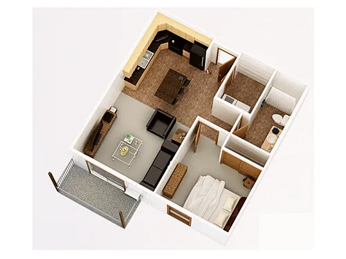Floor plan Aspen