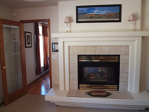 Office side Fireplace