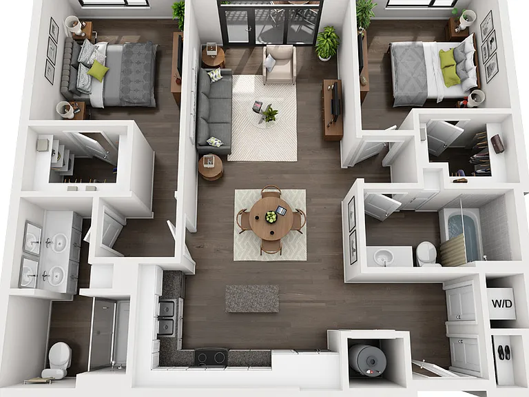 Cotton (C3) floor plan Ellison On Broad