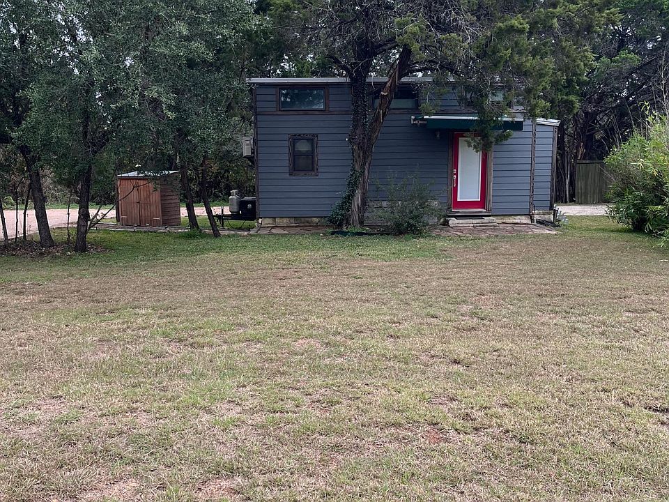 Outside front of home from the field