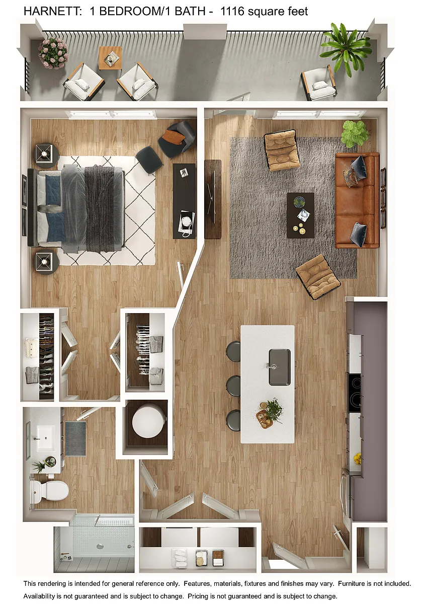 Floor plan A2.1 - Harnett