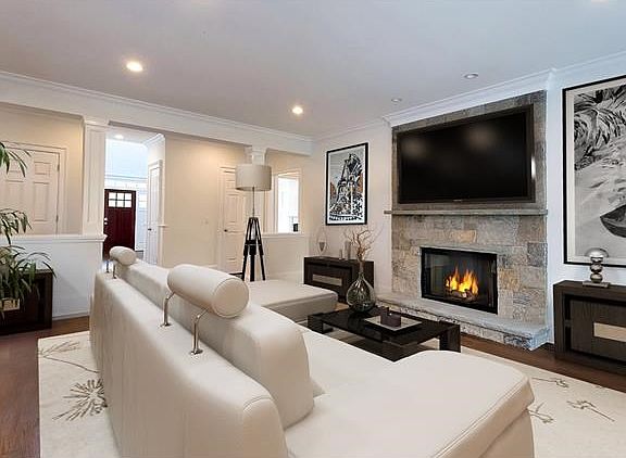 Family Room open to kitchen