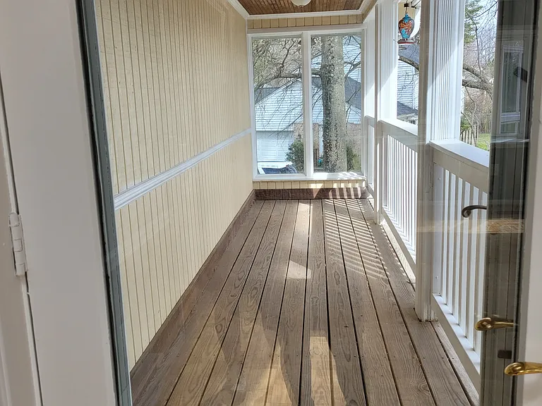 Balcony right off Sun Room