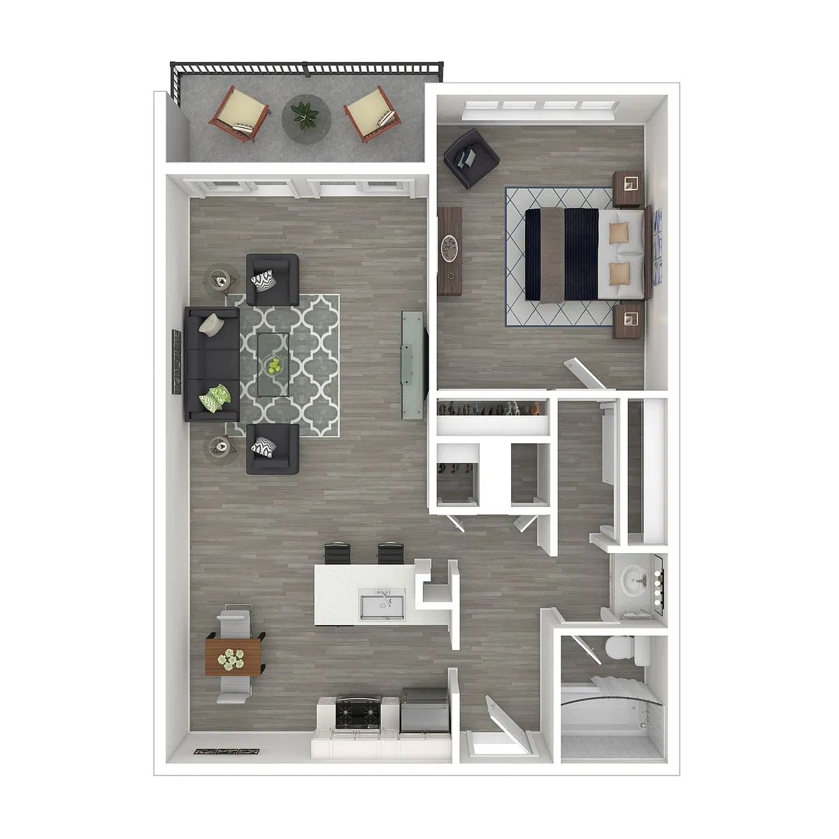 Floor plan Hawthorne