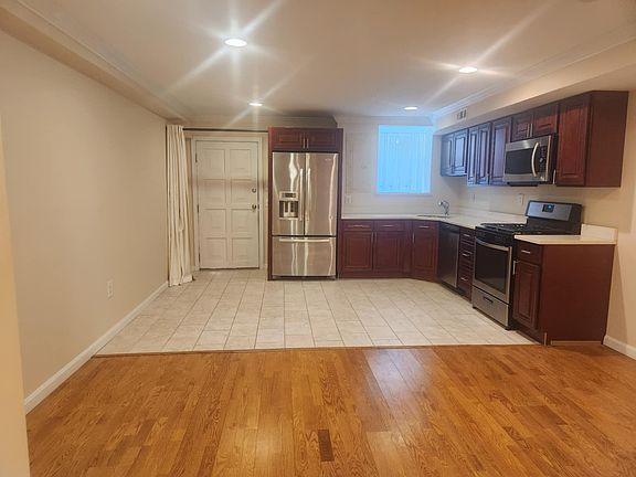 Living area off kitchen