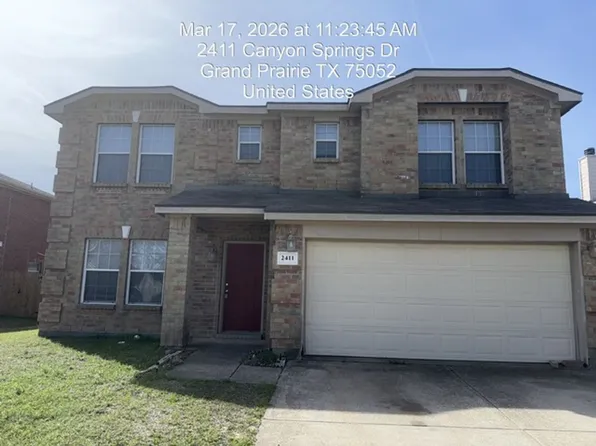 2411 Canyon Springs Dr, Grand Prairie, TX 75052