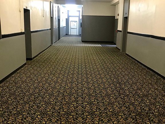 Building Hallway Front of Building View