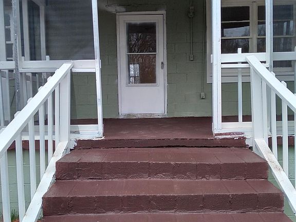 Freshly sand painted stairs (for added traction)
