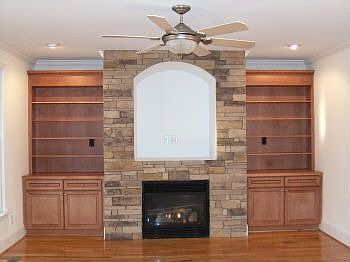 Fireplace in Family Room