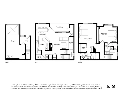 Floor plan The Milan