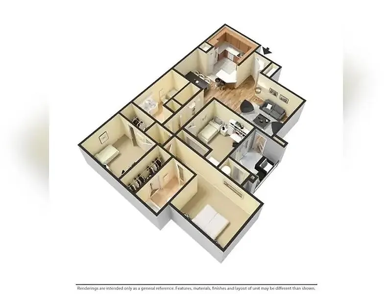 Floor plan 3X2-1235