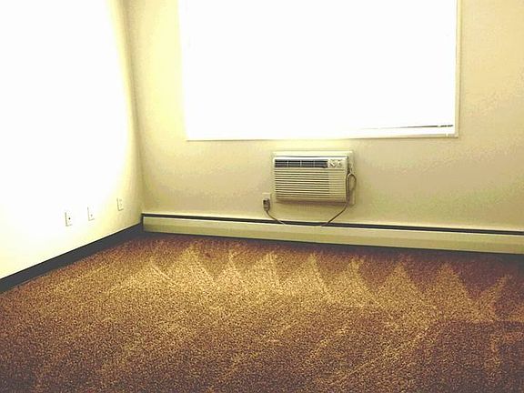 Large windows afford plenty of natural sunlight. How bright