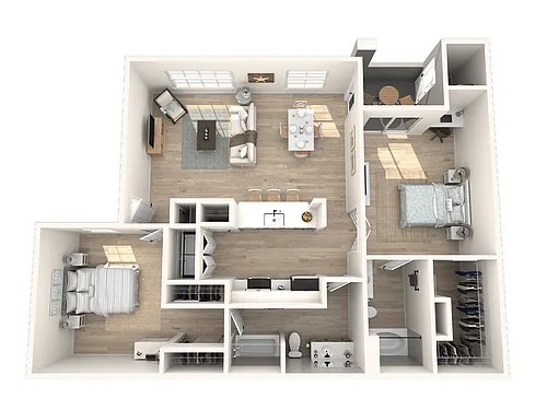 Floor plan The Hideaway Renovation