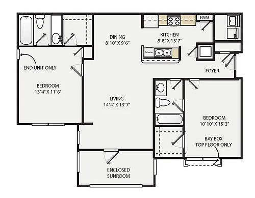 Floor plan Neyland