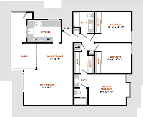 Floor plan Plan 3A