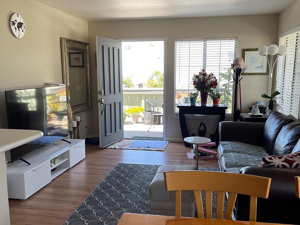 Main living area view from dining room (items not included)
