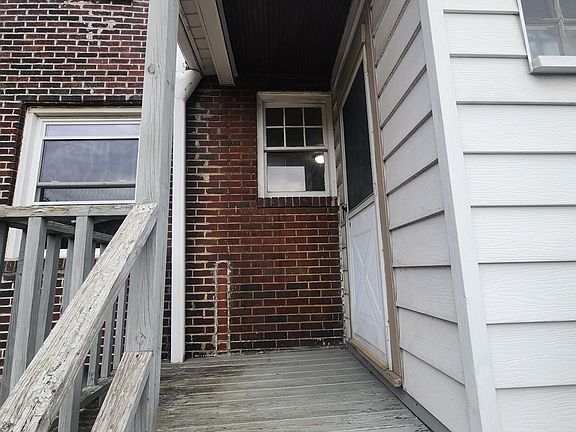 Rear porch