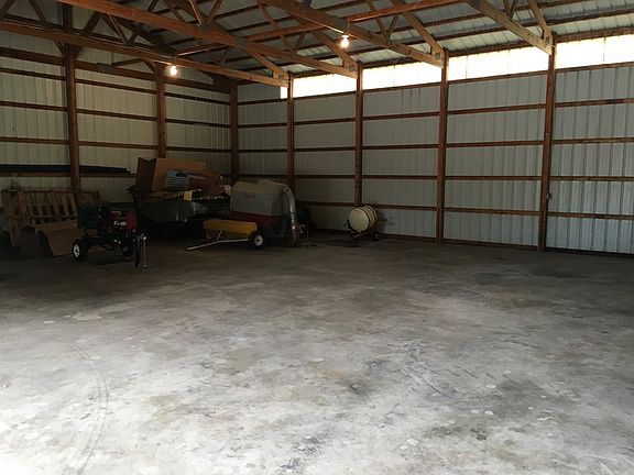 concrete flooring of pole barn