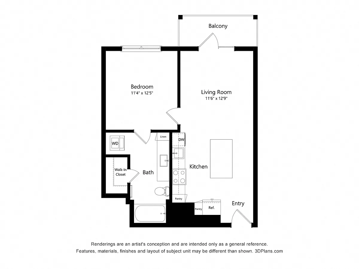 Floor plan TY.A1.1