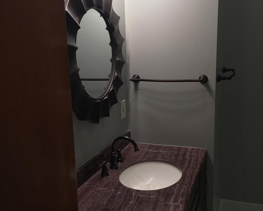 Remodeled bath vanity