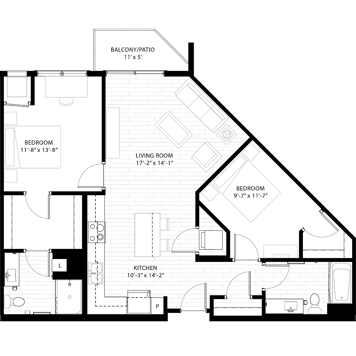 Floor plan The Harbor