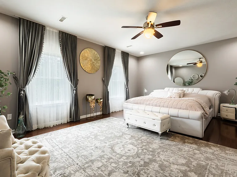 Primary Bedroom as furnished by owner.