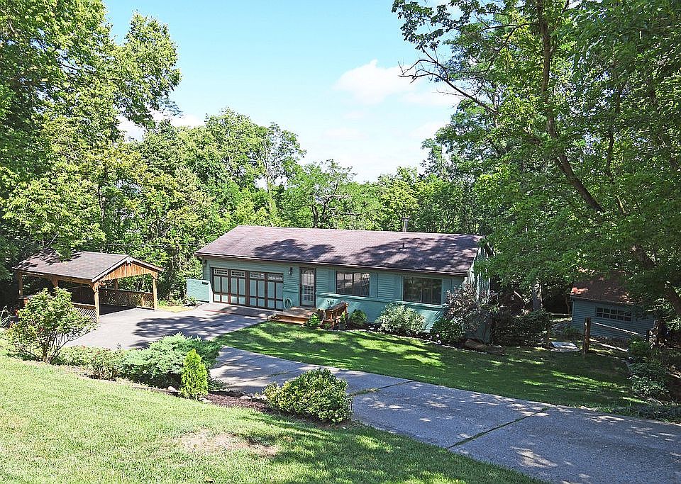The house on a 1/2 acre