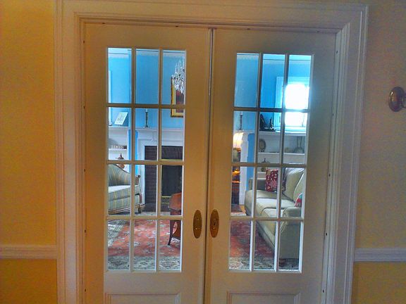 Pocket doors into formal LR