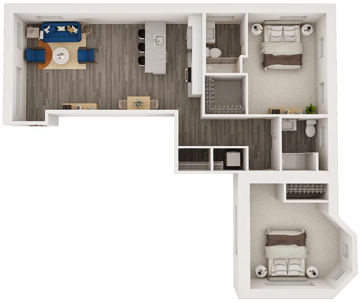 Floor plan APT 12 - UNION STATION