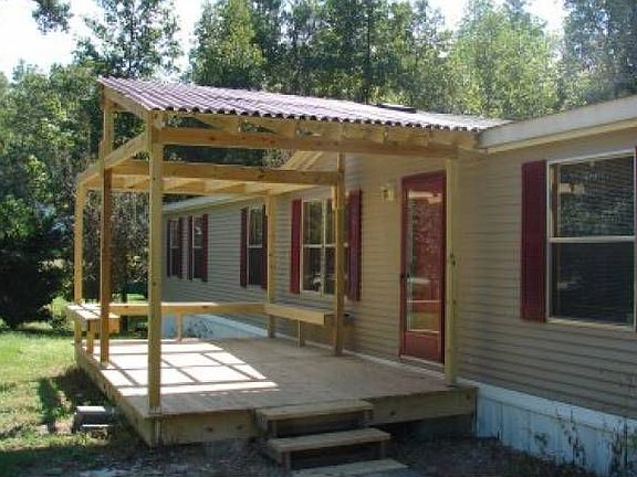 Entrance deck, built-in s