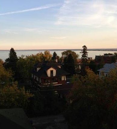 Great view back deck