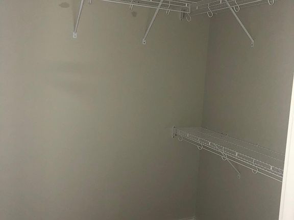 Master bedroom walk-in closet