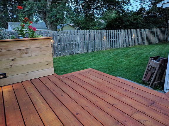 New deck & planter box