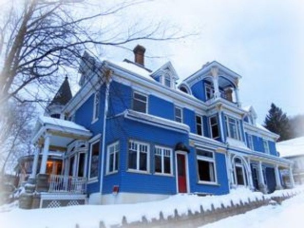 Victorian mansion once owned by oil magnate Collins. First
