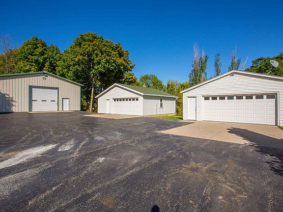 2 Garages + Pole Building