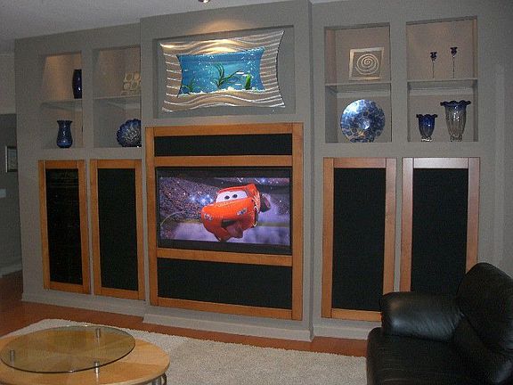 Built in Entertainment Center