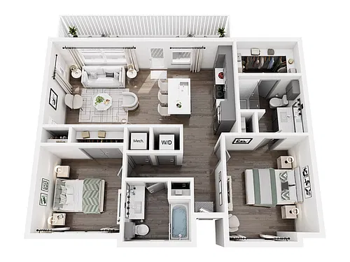 Floor plan B2