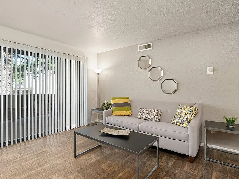Living Room with Large Window
