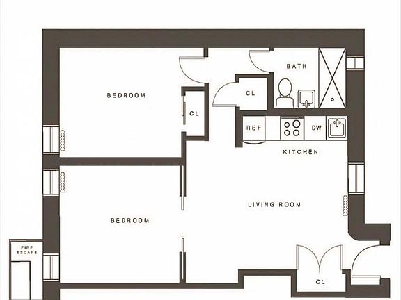 2nd image of 31-36 32nd St #3CC