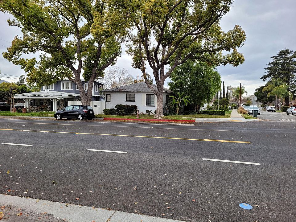 Corner duplex in residential area