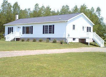 View from driveway