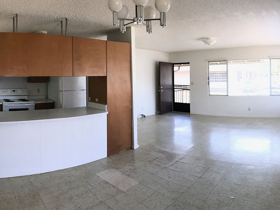 Panoramic view of Living Room, Dining area, and kitchen