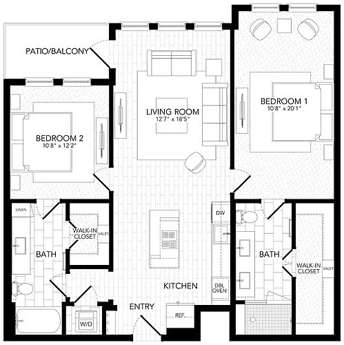 Floor plan B10